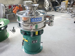 600型帶料斗，底框加高圓形篩